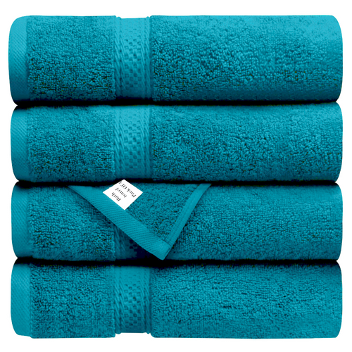 4x Extra Large Jumbo Budget Bath Sheets Luxury 100% Cotton Super Soft Big Bath Towels 75 X 150 cm Towelsworld